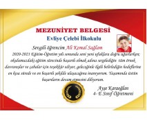 Mezuniyet Belgesi 4