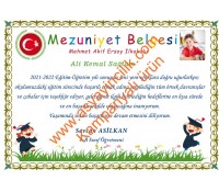 Mezuniyet Belgesi 1